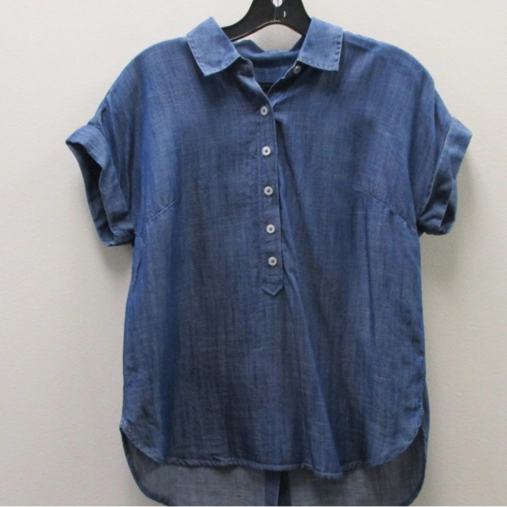 Talbots chambray shirt
